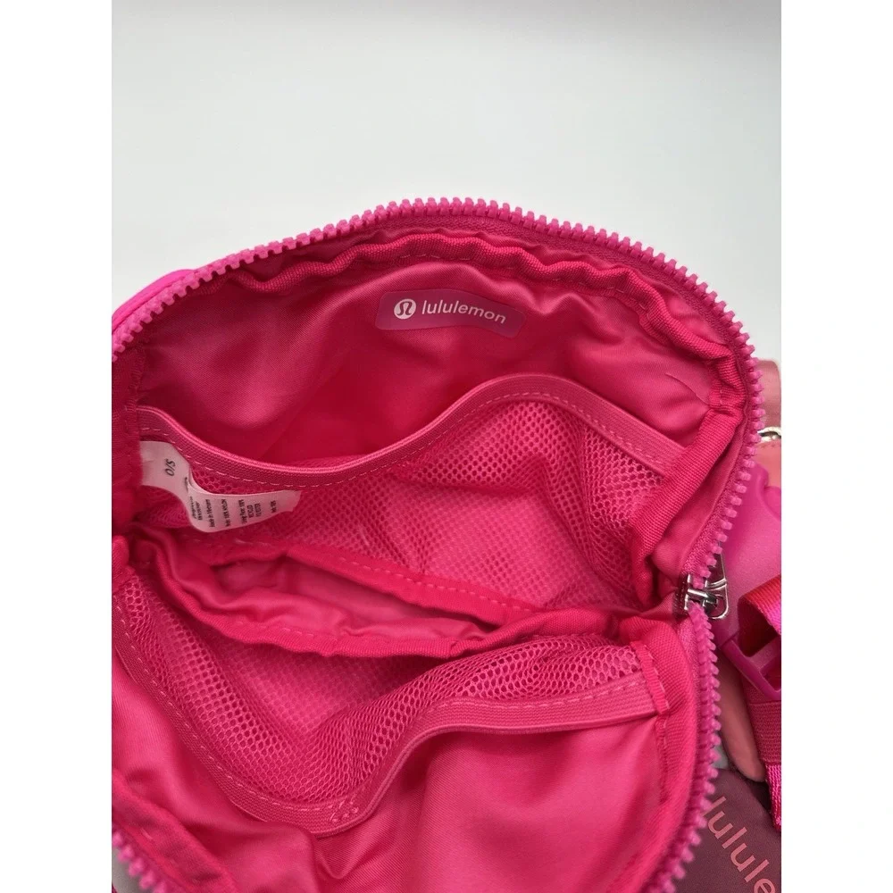 Lululemon Pink Belt Bag Pouch Wristlet Accessories Lot of 4 Clean Cute